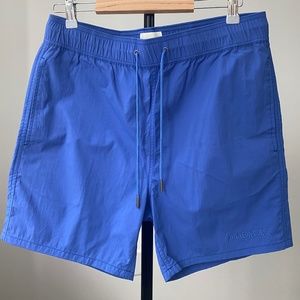 AIME LEON DORE ~ NEW Logo Swim Shorts, Men Size M ~ Royal Blue
